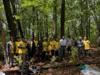We Planted 765 Trees At Om Hindu Community Center